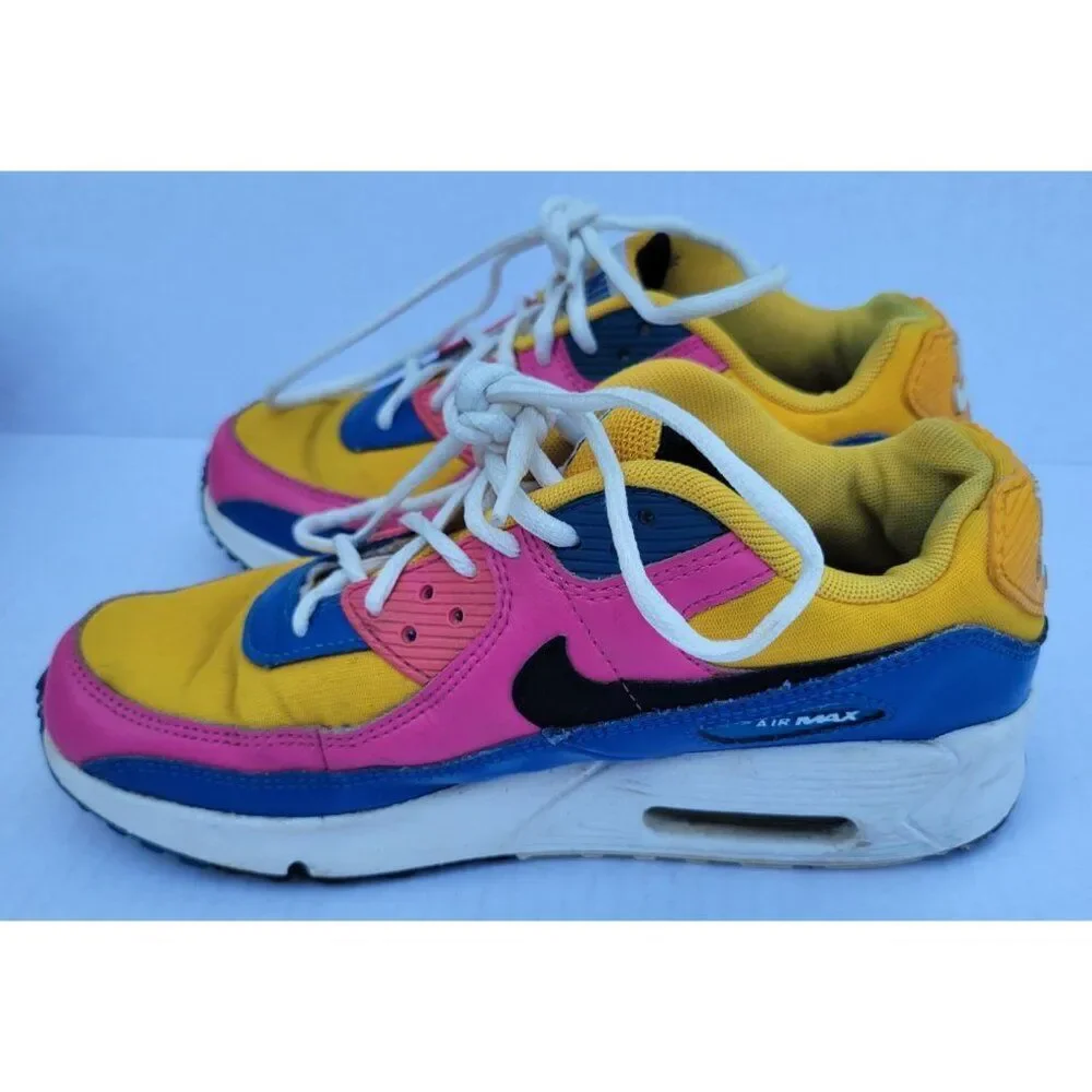 Nike Air Max 90 LTR GS University Sneakers 5 Youth WOMEN'S WOMAN'S 6.5